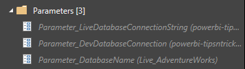Parameter Screen Shot