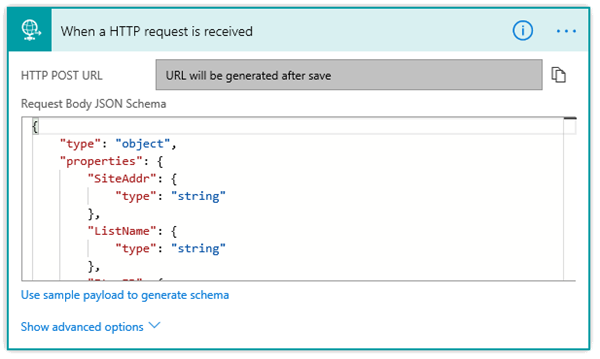 HTTP Request trigger