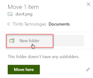 Move to feature